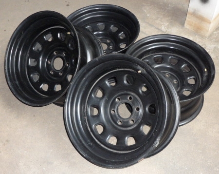 ขาย กระทะเหล็กOff Road ขนาด 16x8 Offset -20 รูตรงนาวาร่า