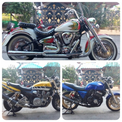 ขาย 3 คัน xjr1300 cb400  Roadstar1300