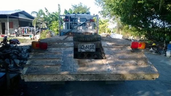 รถสิบล้อ MITSUBISHI FN527 MA11765 บรรทุกแบคโฮ200 ราคาต่อรองได้