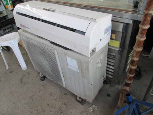 ขายถูก  ไม่ล้างให้ครับ   น่าจะเป็น 18000BTU เพราะหนักมาก