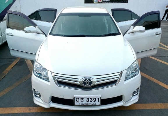 -----ขาย----- ถูกที่สุดในสยามประเทศ <<<<< ฟรีดาวน์ จัดไฟแนนซ์เต็ม >>>>> TOYOTA CAMRY HYBRID 2.4TOP NAVI AT สีขาว (Full Option)