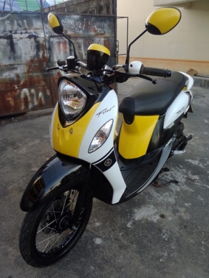 ขาย All New Fino FI ลายsport รถปี56 สีดำ-เหลือง หัวฉีดประหยัดน้ำมัน สวยๆ