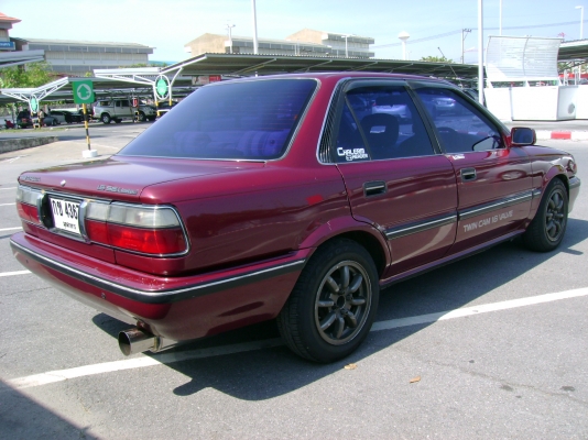 TOYOTA AE 92 เครื่อง 7A เกียร์ธรรมดา ติด LPG สภาพดี 59,000.-