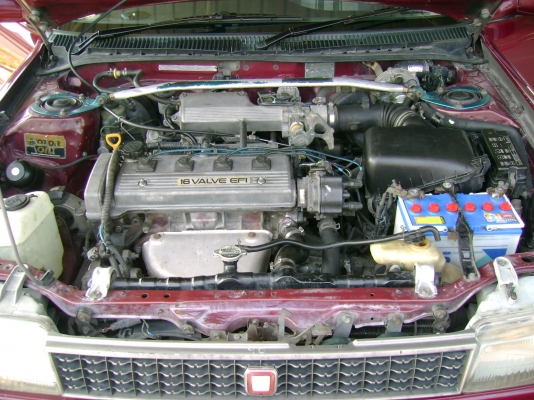 TOYOTA AE 92 เครื่อง 7A เกียร์ธรรมดา ติด LPG สภาพดี 59,000.-