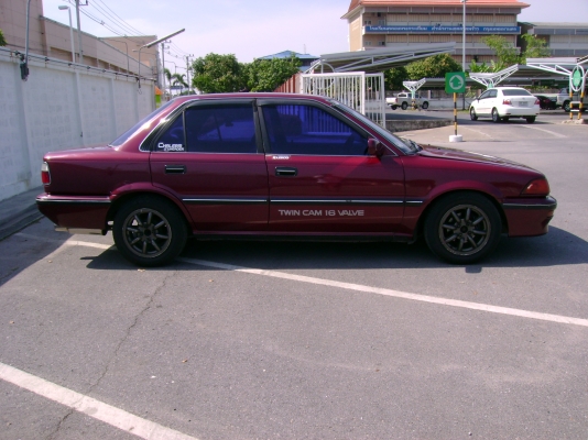 TOYOTA AE 92 เครื่อง 7A เกียร์ธรรมดา ติด LPG สภาพดี 59,000.-