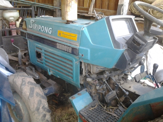 ขายตามสภาพรถไถคูโบต้า26แรงเครื่องติดปกติแต่ครัซหมดมีดันหน้าพาน5โฟวิน