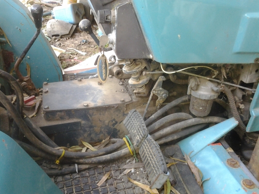 ขายตามสภาพรถไถคูโบต้า26แรงเครื่องติดปกติแต่ครัซหมดมีดันหน้าพาน5โฟวิน