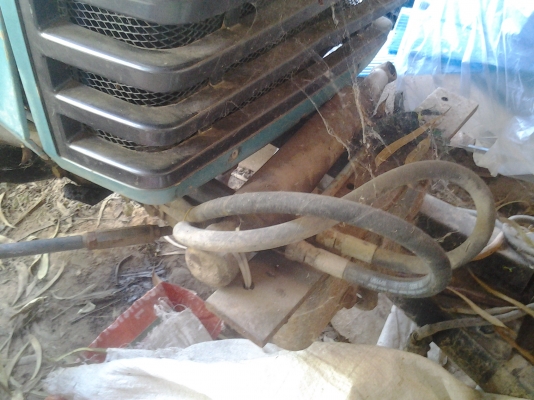 ขายตามสภาพรถไถคูโบต้า26แรงเครื่องติดปกติแต่ครัซหมดมีดันหน้าพาน5โฟวิน