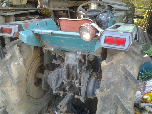 ขายตามสภาพรถไถคูโบต้า26แรงเครื่องติดปกติแต่ครัซหมดมีดันหน้าพาน5โฟวิน