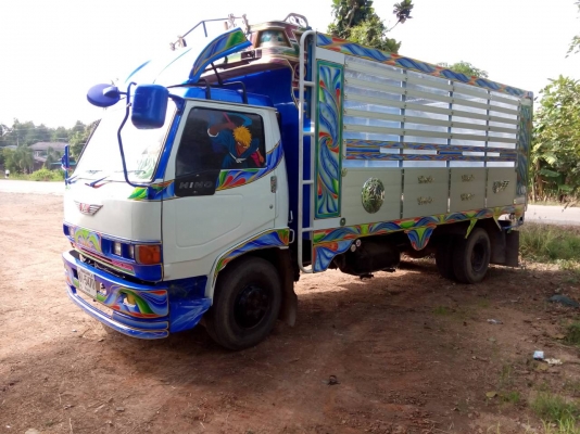 Hino FC 120 แรง เดิมๆ รถห้างแท้,ดั๊ม,คัสซีสวย,เบรคทีฟฟี้,เพาเวอร์,แอร์พร้อม