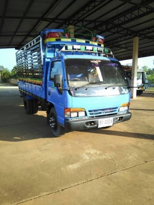 ขาย6ล้อ อีซูซุNPR120ปี41 ช่วงล่างFหลัง สภาพพร้อมใช้งาน เอกสารเล่มทะเบียนพร้อมโอน พร้อมคอกบรรทุกเสริมข้าง