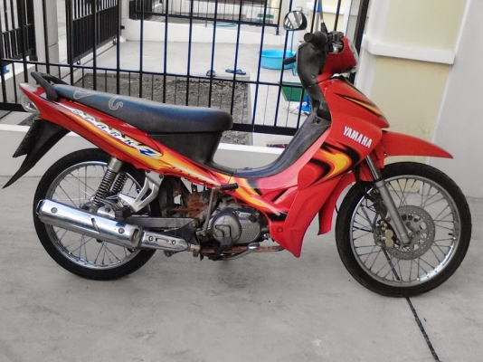 ขาย Yamaha Spark 110 เล่มทะเบียนพร้อม 5,500 บาท