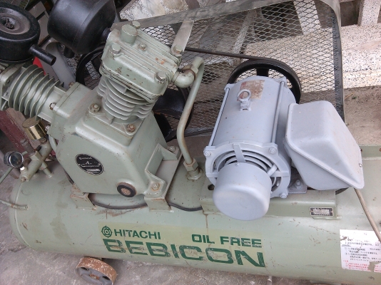 ปั้มลม 5 แรง ฮิตาชิ