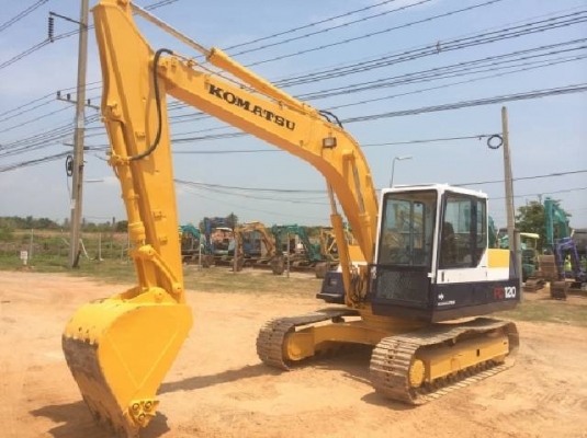 ขายรถแบคโฮ KOMATSU PC120-5 ระบบไฟฟ้าเต็ม รถนอกนำเข้าสภาพสวย มีVDOการทำงานครับ