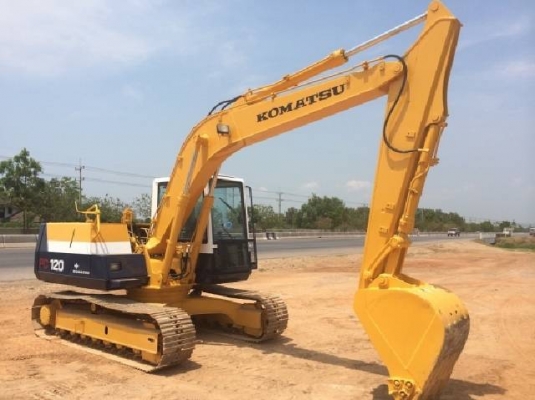 ขายรถแบคโฮ KOMATSU PC120-5 ระบบไฟฟ้าเต็ม รถนอกนำเข้าสภาพสวย มีVDOการทำงานครับ