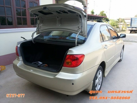 ขายด่วน รถเก๋ง TOYOTA, COROLLA ALTIS 1.6E (ABS-AIRBAG) โฉม altis ตัวใหญ่ เกียร AUTO สภาพสวย  รถพร้อมใช้ ราคาสุดคุ้ม