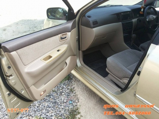 ขายด่วน รถเก๋ง TOYOTA, COROLLA ALTIS 1.6E (ABS-AIRBAG) โฉม altis ตัวใหญ่ เกียร AUTO สภาพสวย  รถพร้อมใช้ ราคาสุดคุ้ม