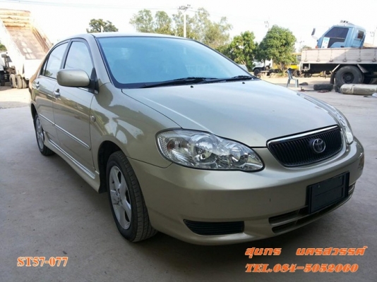 ขายด่วน รถเก๋ง TOYOTA, COROLLA ALTIS 1.6E (ABS-AIRBAG) โฉม altis ตัวใหญ่ เกียร AUTO สภาพสวย  รถพร้อมใช้ ราคาสุดคุ้ม