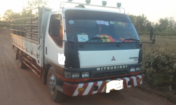 CANTER 140hpปี45เดิมๆมือเดียวแอร์พวงมลัยเพาเวอร์ฝาท้ายไฮรอลิค