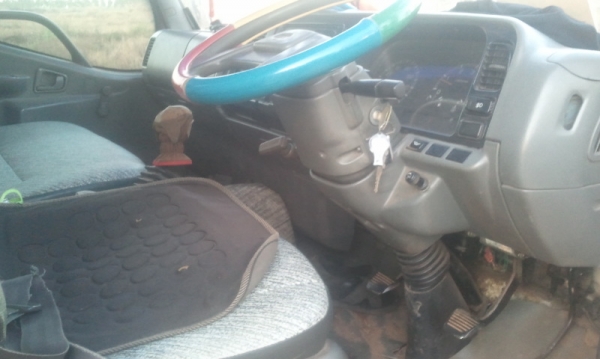 CANTER 140hpปี45เดิมๆมือเดียวแอร์พวงมลัยเพาเวอร์ฝาท้ายไฮรอลิค