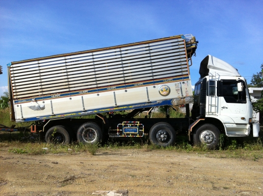 ขายรถพ่วง 24 ล้อ2 เพลา แม่-ลูก กระบะเนียมคอกเกษตร ดั้ม HINO PROFIA K13C เกียร์อีตั้น ปี.53 ราคา1900000 ต่อรอง จัดแนนซ์ได้
