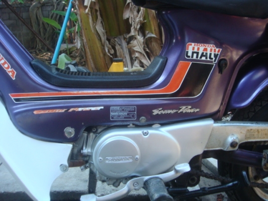 HONDAชาลีเดิมๆเครื่องดีสตาร์ทติดง่ายขายถูก