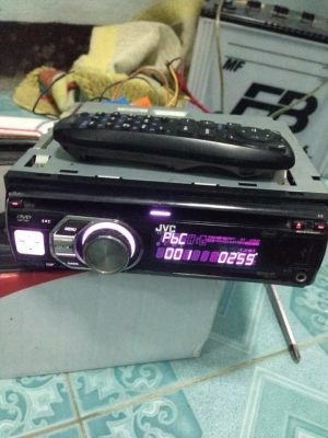 เครื่องเล่นดีวีดี JVC KD-DV5506 มือสองสภาพดีใช้งานปกติทุกอย่าง เดิมไม่เคยซ่อม ขาย 2850 บาท