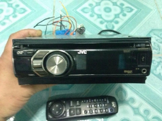 เครื่องเล่นดีวีดี JVC KD-DV5506 มือสองสภาพดีใช้งานปกติทุกอย่าง เดิมไม่เคยซ่อม ขาย 2850 บาท
