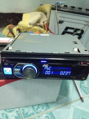 เครื่องเล่นดีวีดี JVC KD-DV5506 มือสองสภาพดีใช้งานปกติทุกอย่าง เดิมไม่เคยซ่อม ขาย 2850 บาท