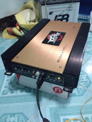 แอมป์4ch RPM มือสองสภาพเดิมๆไม่เคยเปิดฝา ใช้งานปกติ ขับกลางแหลมแรงดี ขาย 1750 บาท