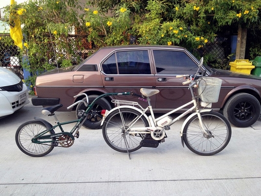 *** ขายจักรยาน Honda People ปี1984 มีเครื่องด้วย ***