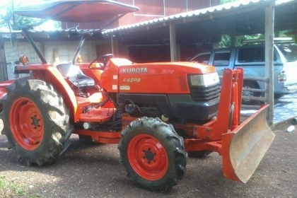 ขายคูโบต้า L4508 พร้อมใช้งานทันที อุปกรณ์ครบ 3 อย่างมี ดันหน้า โรตารี่ ผาน6 เอกสารพร้อมโอน