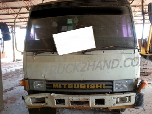 Mitsubishi  6 ล้อดั๊ม   เครื่องเดิม 160 แรงม้า  เบรกลมดูด ดั๊มยิงหน้า พร้อมใช้