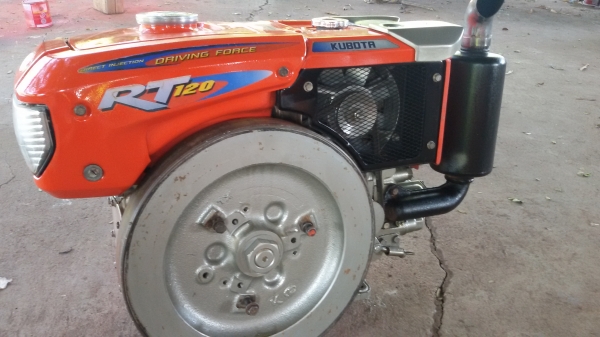 เครื่องสูบน้ำ มือสอง คูโบต้าRT120ไดเล็ก