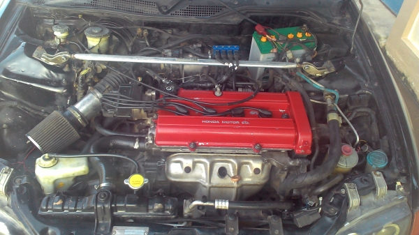 Civic วางb20bแกสหัวฉีดตัวท๊อปดิส4ล้อลงเล่มหมดครับแต่งสวยพร้อมโอนครับ