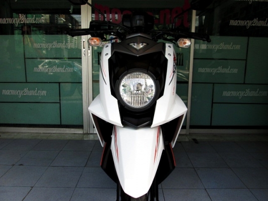 TTX  สีขาว ส้ม รถเดือน ต.ค. ปี56 ระบบหัวฉีด ประหยัดนํ้ามันขั้น  ไมล์ 7512 โล  ของแถม 2 รายการ 26900