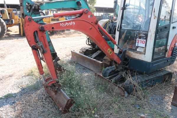 รถขุดเก่าญี่ปุน Kubota KX36-3C ตัวเล็กทำงานไว คล่องตัวในที่แคบ