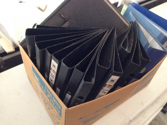 ขายเหมา แฟ้มเอกสารเก่า (โล๊ะออฟฟิต)