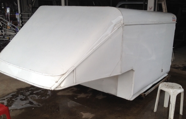 ขายหลังคา กระบะ ตู้ทึบ วีโก้ แคป