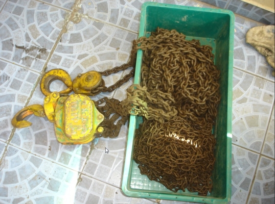 ขายรอก VITAL ขนาด3TON โซ่ยาวไป-กลับ 15เมตร MADE IN JAPAN