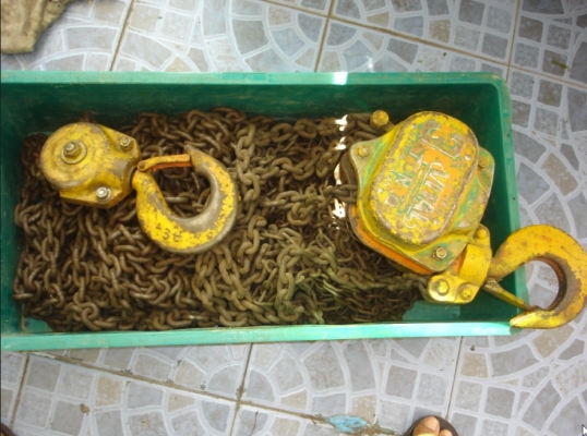 ขายรอก VITAL ขนาด3TON โซ่ยาวไป-กลับ 15เมตร MADE IN JAPAN