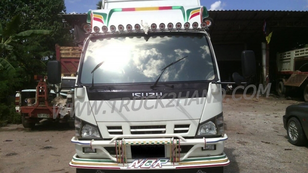 รถบรรทุก 6 ล้อดัมพ์ ISUZU  NQR 145 แรงม้า ปีจดทะเบียน 2550