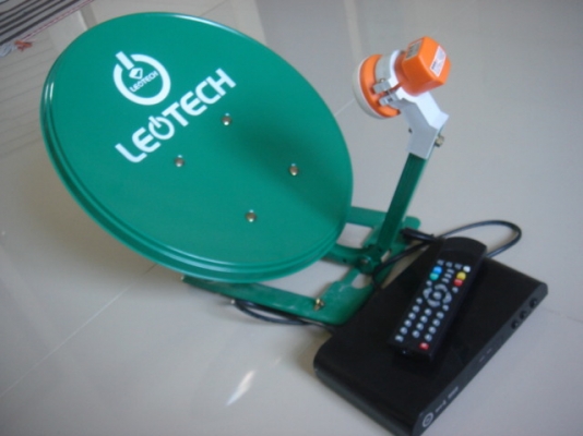 ขายชุดจานดาวเทียม 35 ซม.+ipm