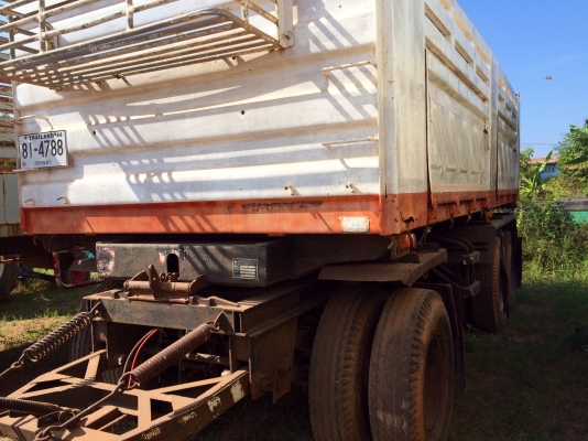 ขายด่วน  ลูกพ่วงดั้มพ์  กระบะสามมิตร   พร้อมใช้งาน  เอกสารพร้อม  สภาพดีมาก