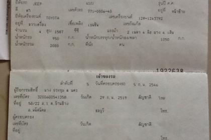 รถจิ๊ป รุ่นM38 หน้าเตี้ย เครื่อง TOYOTA 12R รถสวย รถจิ๊ป รุ่นM38 หน้าเตี้ย เครื่อง TOYOTA 12R รถสวย