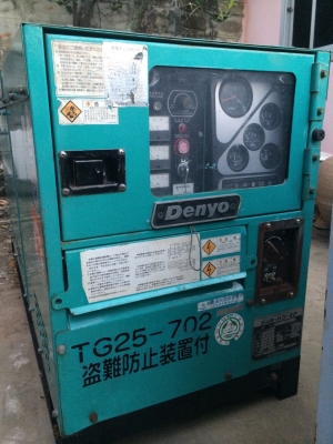 ขายด่วน เครื่องปั่นไฟสภาพดี มือสองจากญี่ปุ่น พร้อมใช้งาน