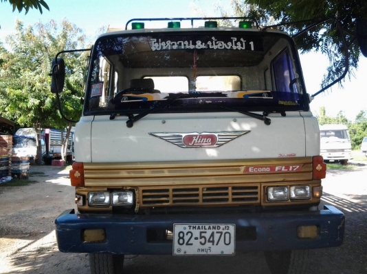 HINO10ล้อ1เพลาF17กระบะดั้ม