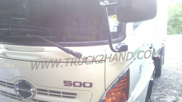 รถบรรทุก 6 ล้อดัมพ์ HINO  150  แรงม้า ปีจดทะเบียน 2555