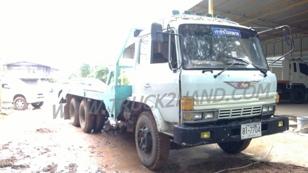 รถเทเลอร์บรรทุก 10 ล้อ ยี่ห้อ HINO  FM 18 เอกสารพร้อมโอน