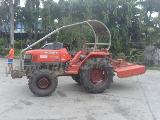 รถไถ  ยี่ห้อ KUBOTA   รุ่น L3408  พร้อมอุปรณ์ตัดหญ้า...สามารถทดลองขับและดูสภาพรถพร้อมต่อรองราคาได้ที่ศูนย์พักรถ truck2hand จังหวัดสระบุรี